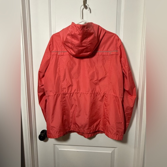 Northern Reflections Coral Hooded Windbreaker Rain Jacket – Women’s XL - Picture 3 of 3